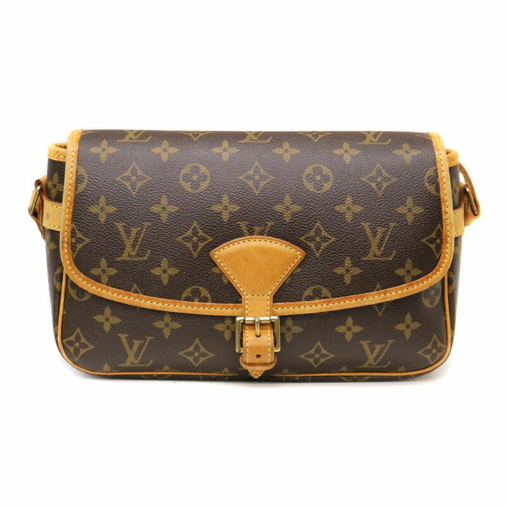 LOUIS VUITTON Sologne Shoulder Bag Monogram Canvas Brown LV